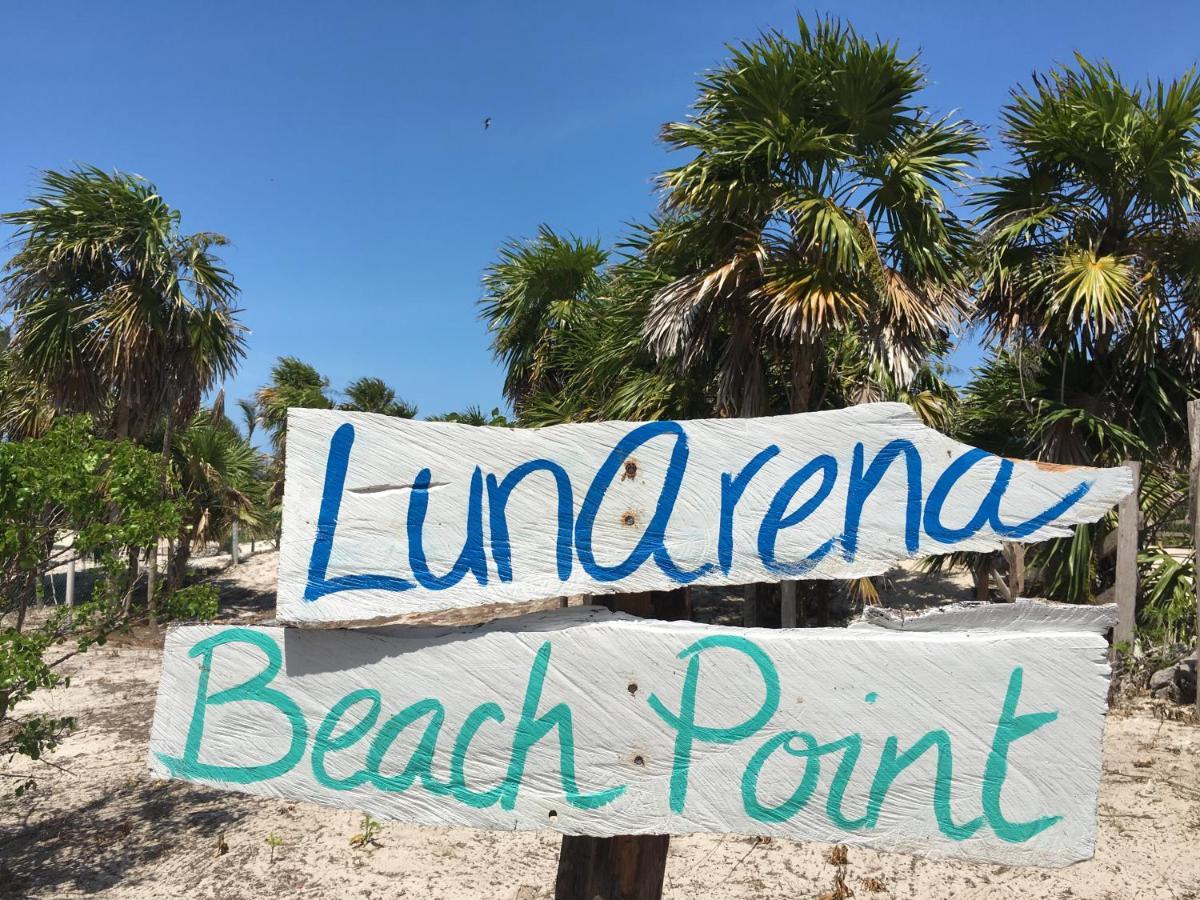 LunArena Boutique Beach Hotel Yucatán Mexico El Cuyo Exterior foto